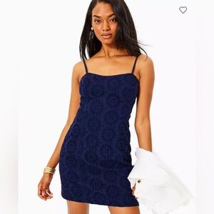 Lilly Pulitzer Shelli Eyelet Dress NWOT